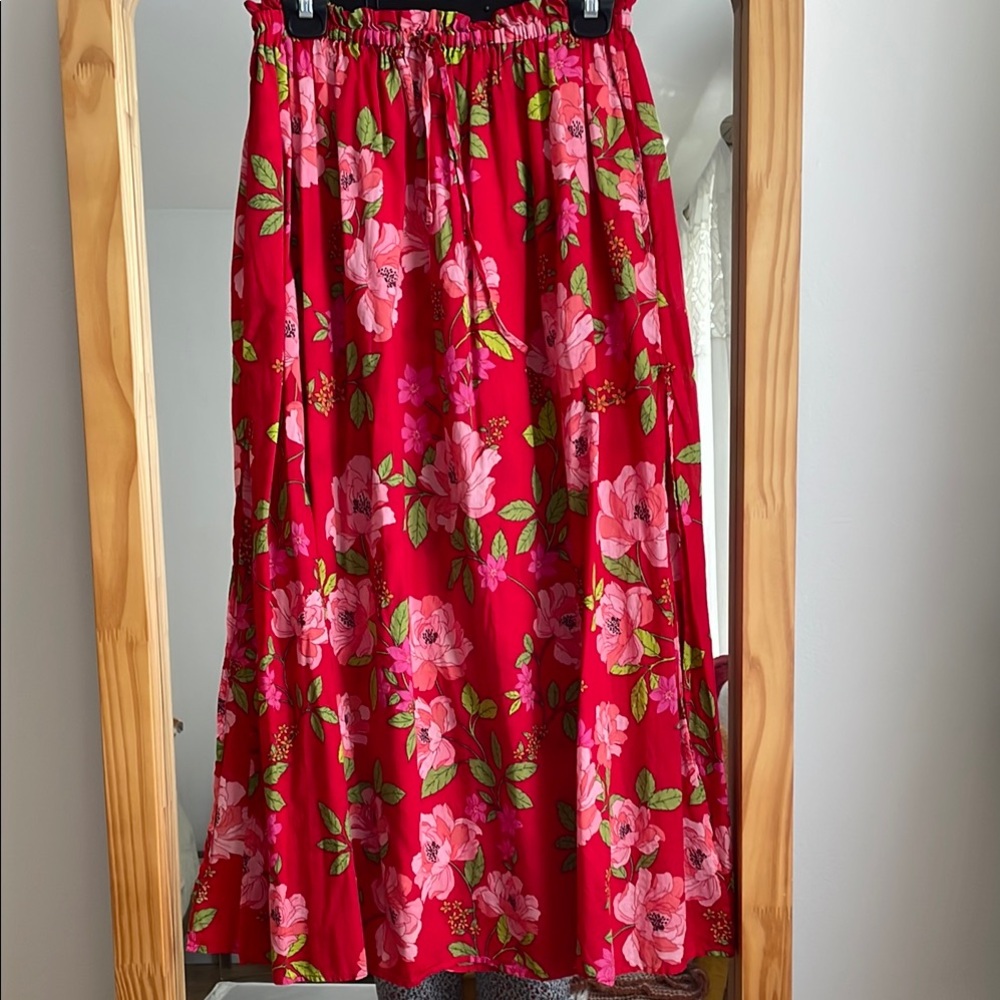 J.Crew cotton voile maxi skirt/ beach cover